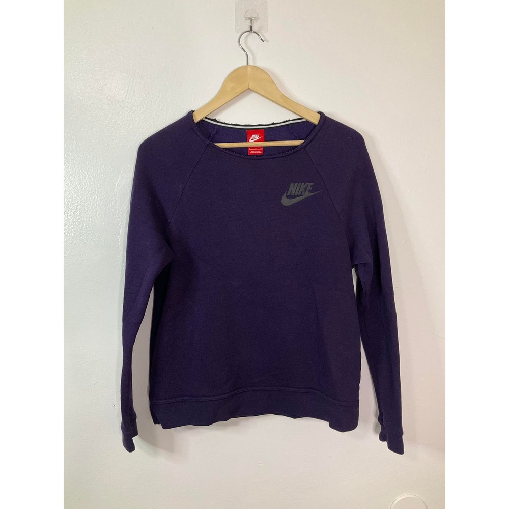 Nike Size Small Scoop Neck Sweater With Pockets